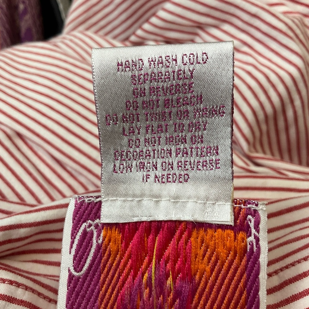 Quacker Factory Sz X Large Blouse Button Front Ch… - image 5